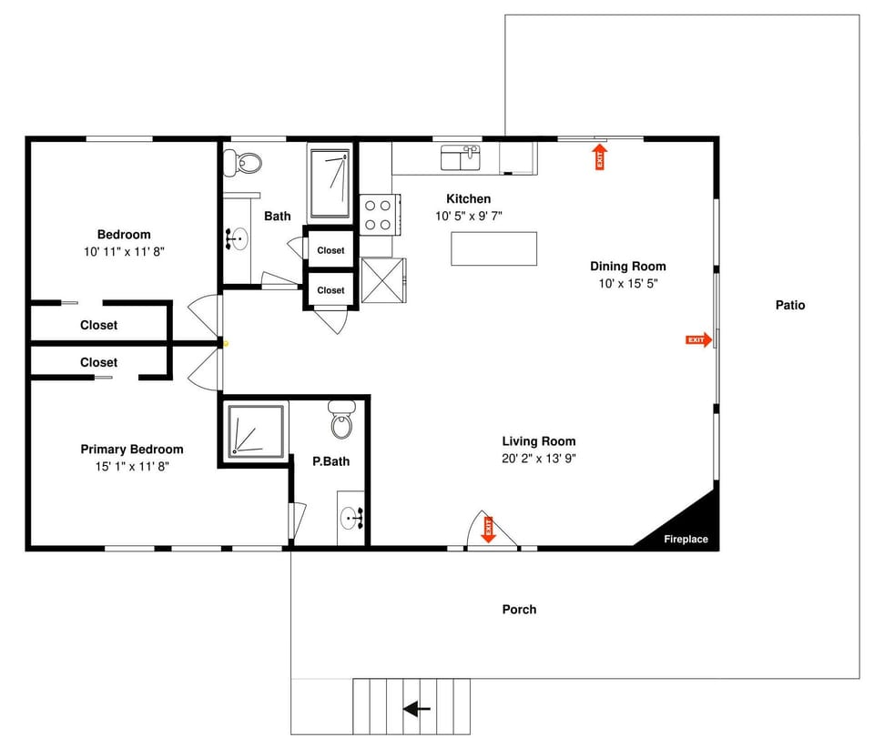 Studio (2 Bedrooms) | Property amenity