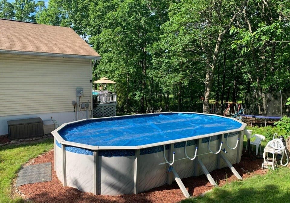Take a dip in the pool to cool off in the hot summers.