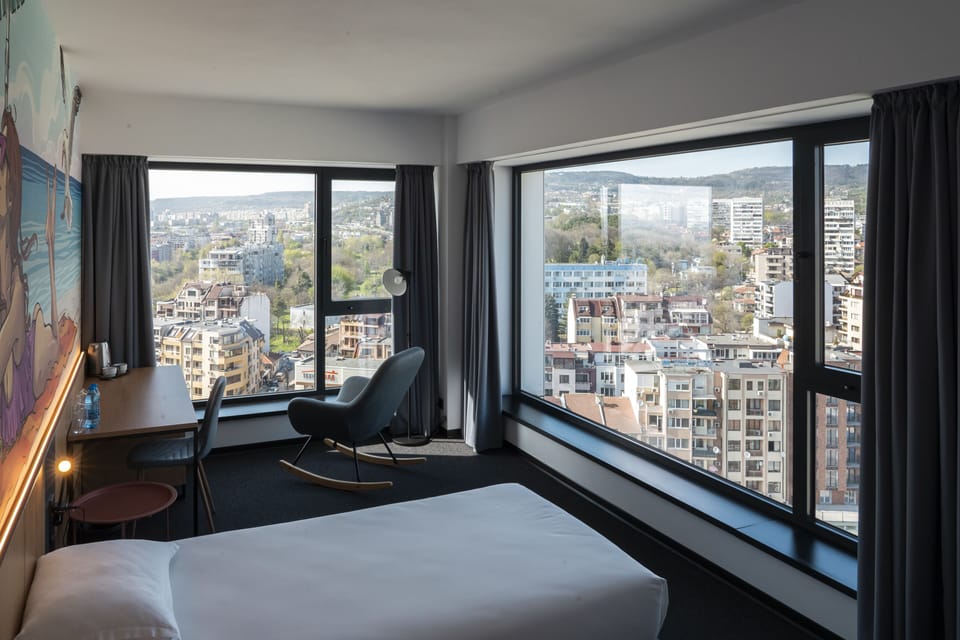 Standard Double or Twin Room, City View | Desk, laptop workspace, soundproofing, free cribs/infant beds