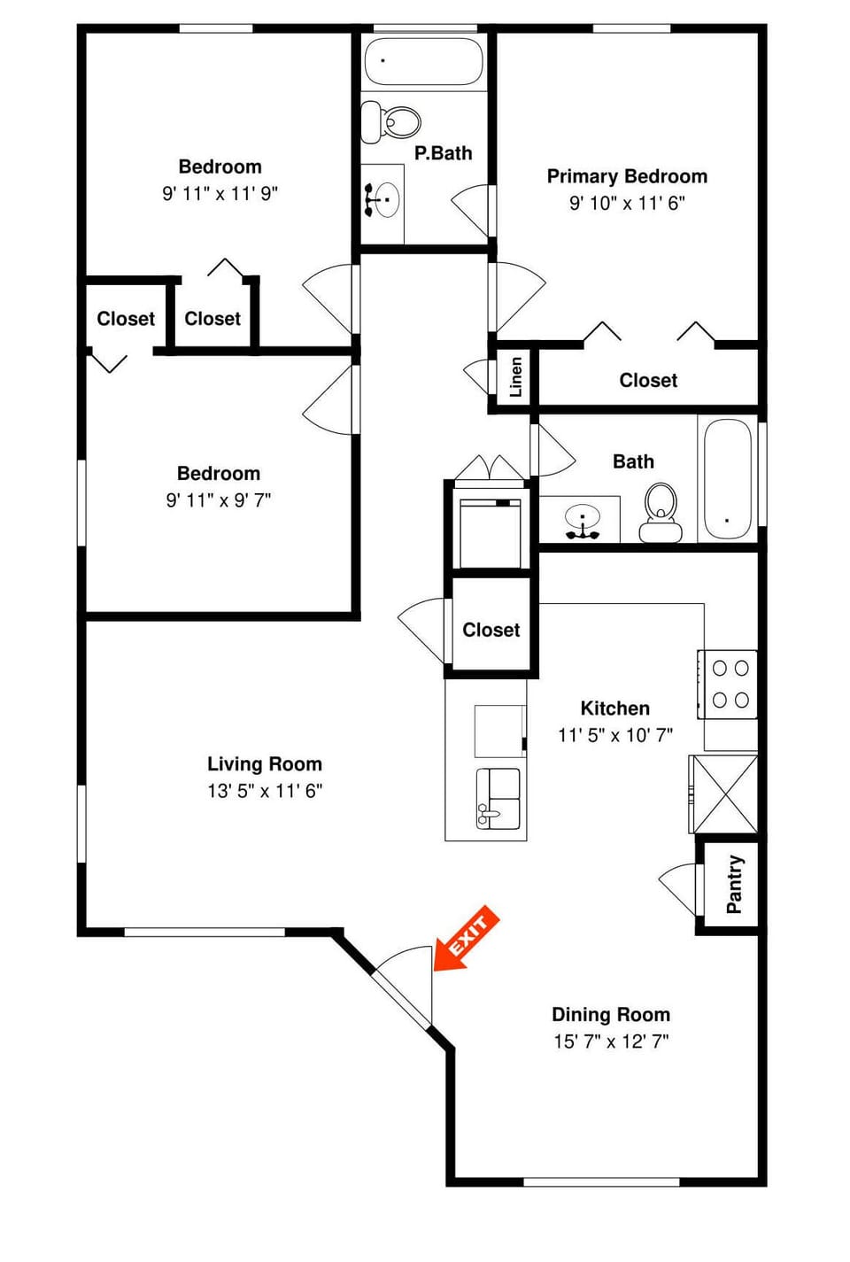 House (3 Bedrooms) | Property amenity