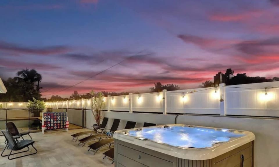 ear-Round Bliss: Dive into luxury with our heated pool and Jacuzzi, the ultimate in relaxation no matter the season.  #PoolsidePleasure #AllSeasonsRelaxation