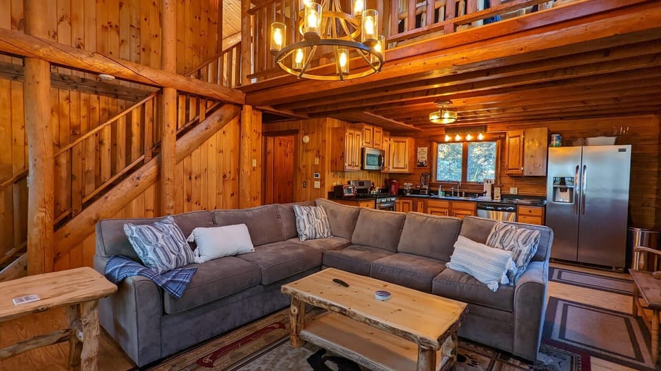 Living room with ample seating