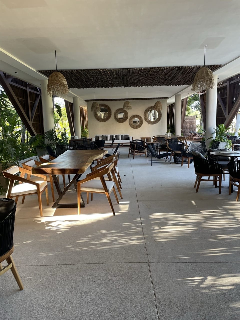 Outdoor dining