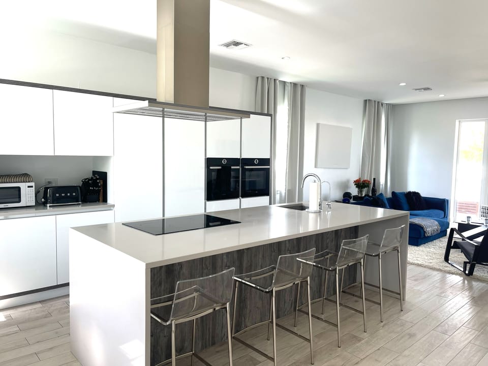 Fully stocked kitchen