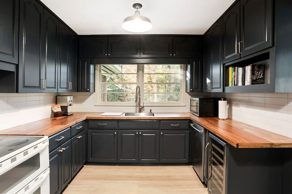 Fully stocked kitchen is the cornerstone of entertaining.