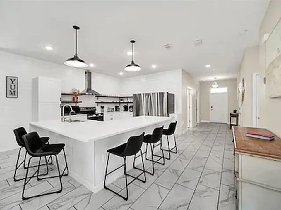 Huge kitchen island!