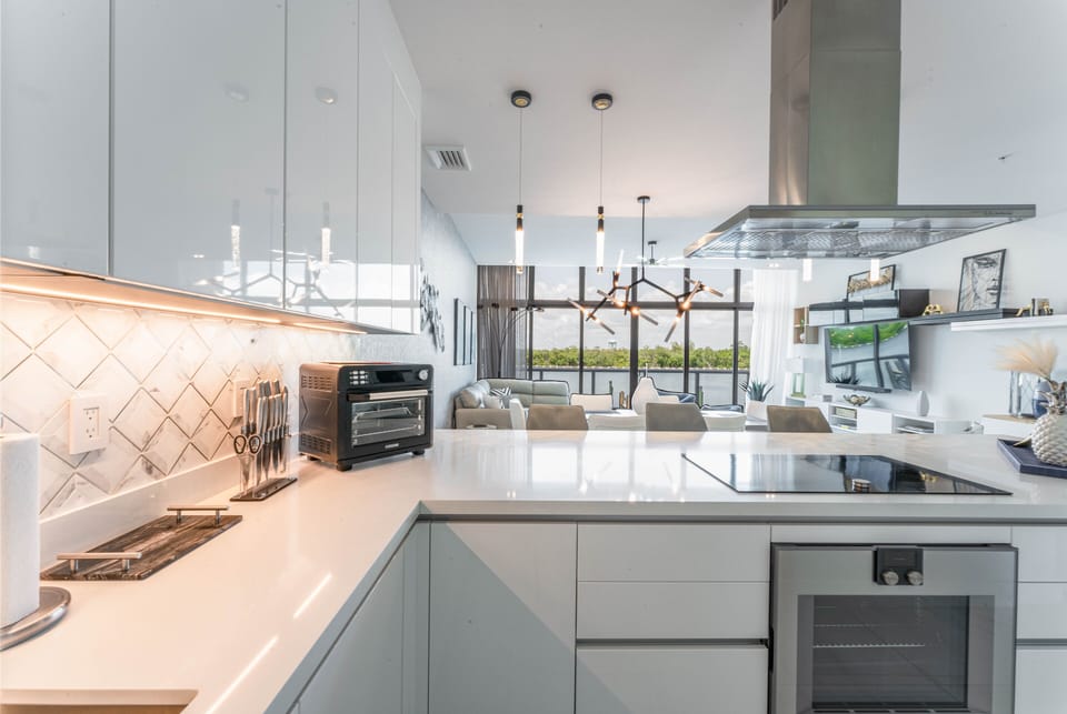 Spacious kitchen