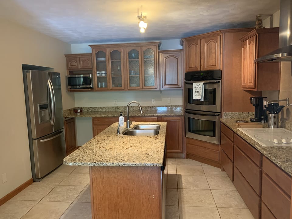 Upstairs kitchen