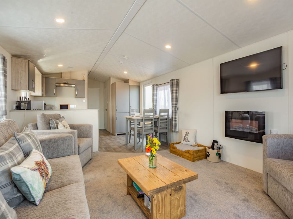 Open plan living space | Burray - Harrow Lodges John O&rsquo;Groats, Mey, near Thurso