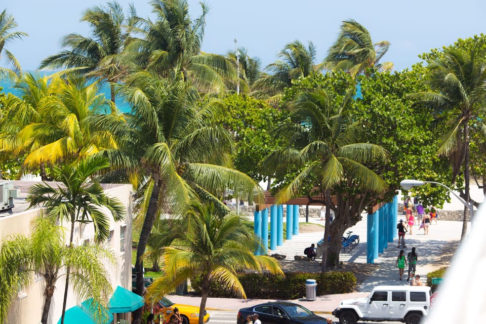 View from the balcony