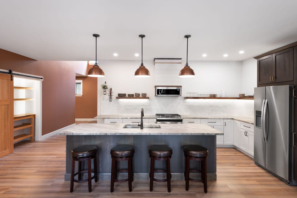 Well stocked kitchen
