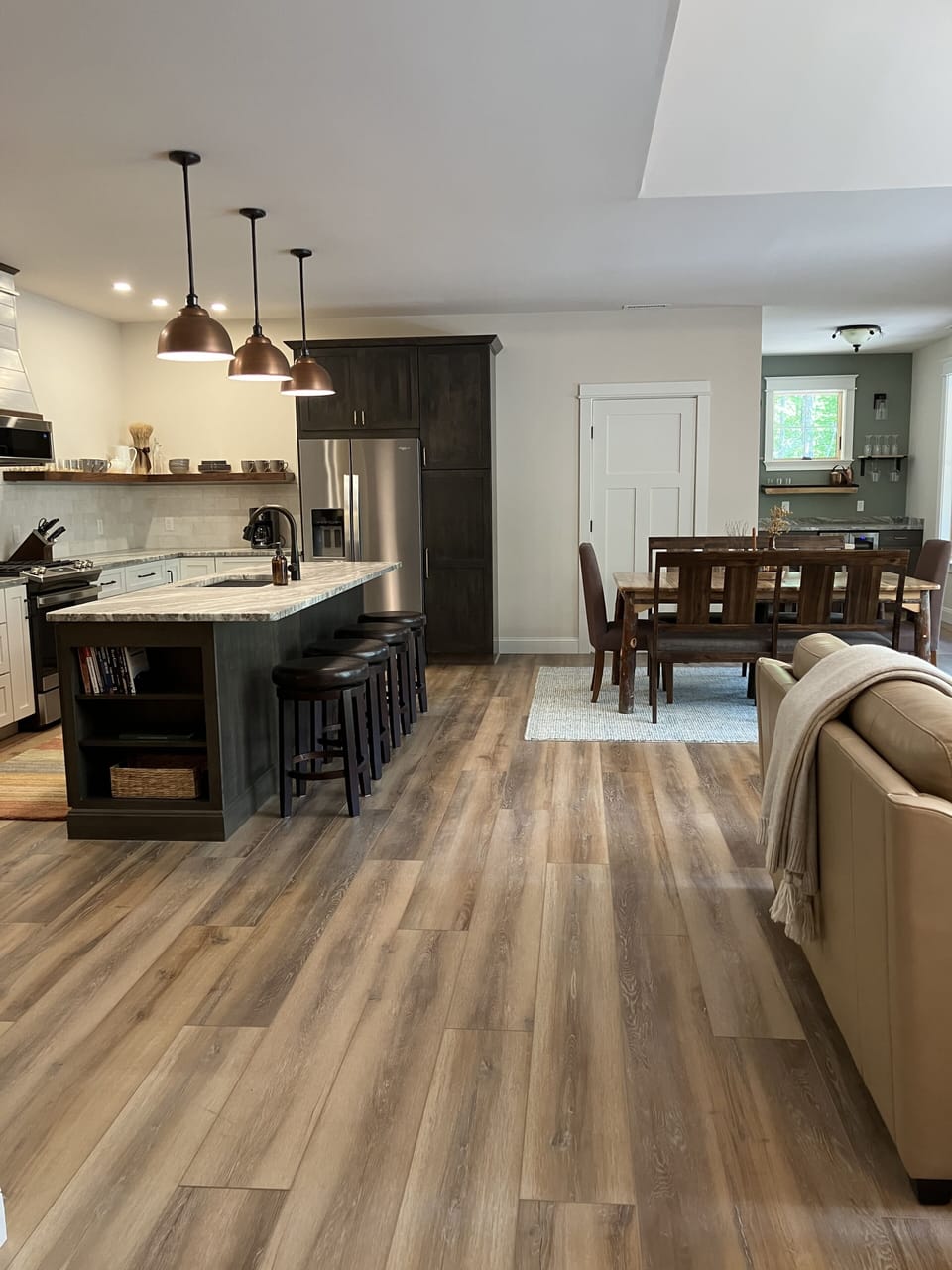 Open floor plan