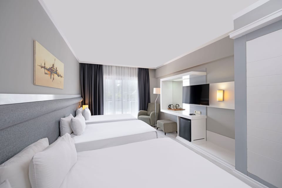 Premium bedding, minibar, in-room safe, soundproofing
