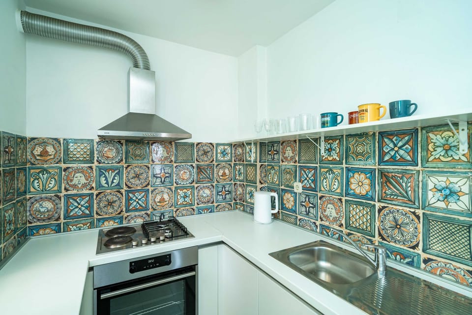 Apartment (One-Bedroom Apartment with Balcony an) | Private kitchen | Fridge