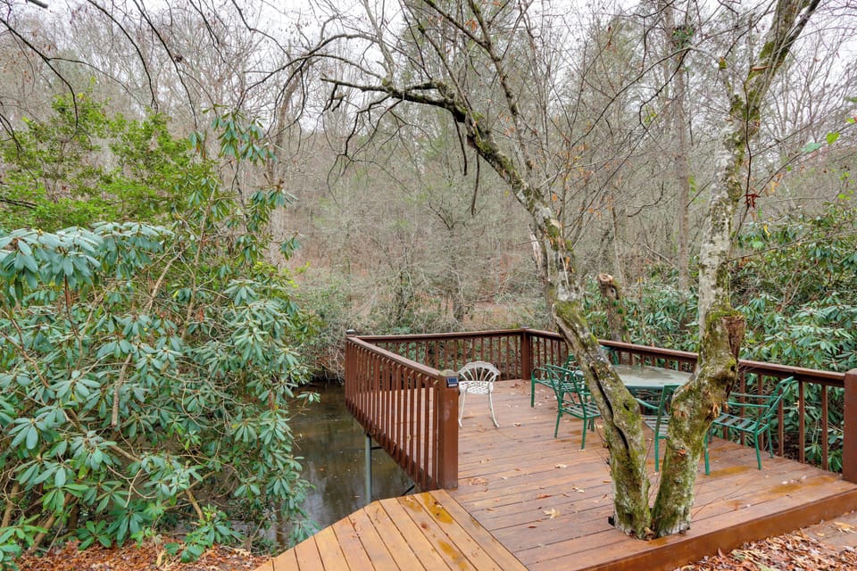 Deck | Sitting Area | Waterfront Views