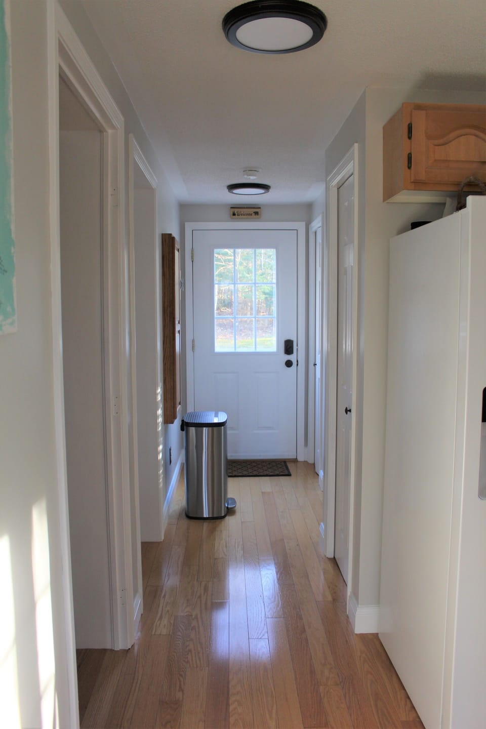 Main Floor | hallway, stairs to ground floor, through the 1st door on the left