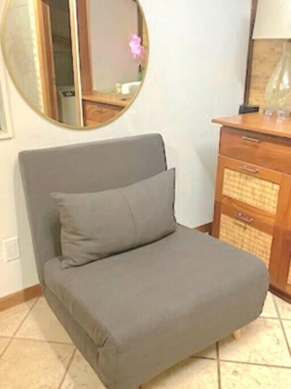 Pull out futons. There are 2 for your little ones to be on their own bed if needed