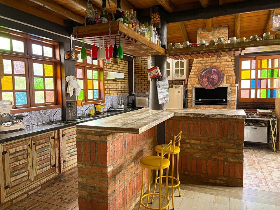 Luxury Bungalow, 1 Bedroom | Private kitchen | Microwave, toaster, blender, cookware/dishes/utensils