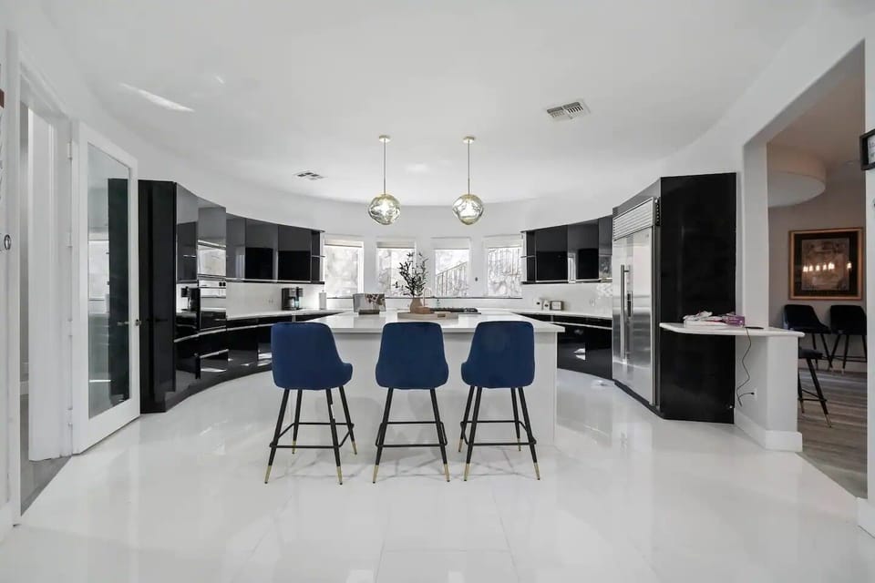 Kitchen is Close to the Dining Room