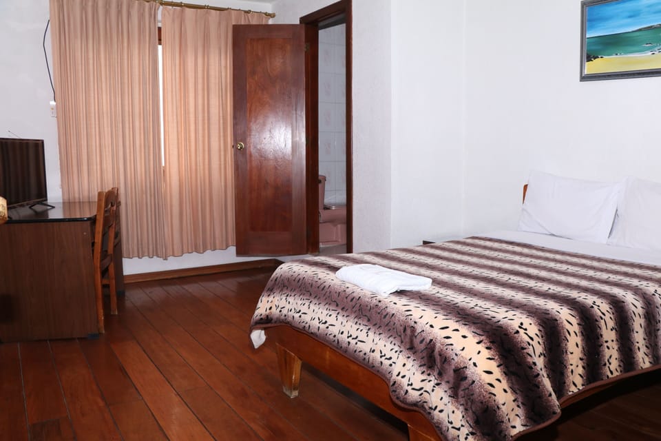 Economy Single Room, 1 Queen Bed | Desk, laptop workspace, WiFi (free), bed sheets