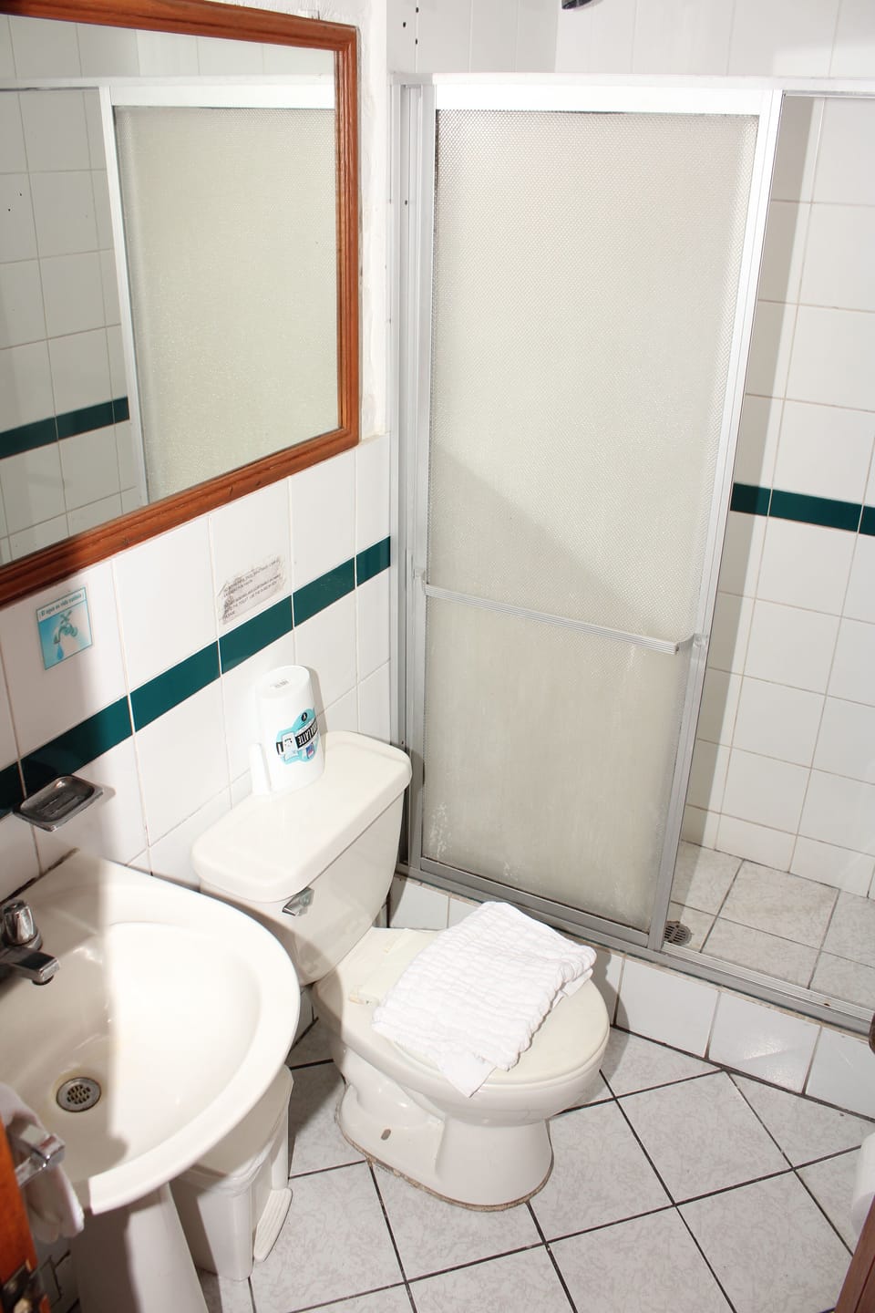 Family Triple Room, 3 Twin Beds, Courtyard View | Bathroom | Shower, rainfall showerhead, hair dryer (on request)