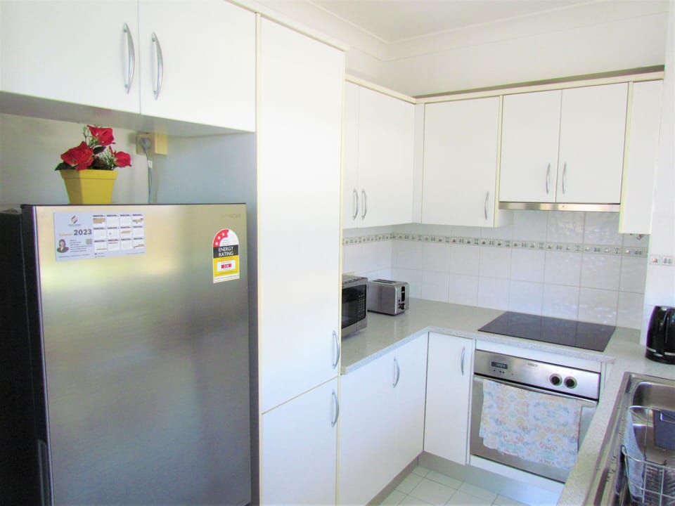 All kitchen utensils, as well as tea, coffee, milk and sugar are provided.
