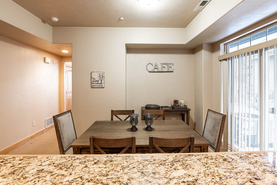 Slider Door to Patio