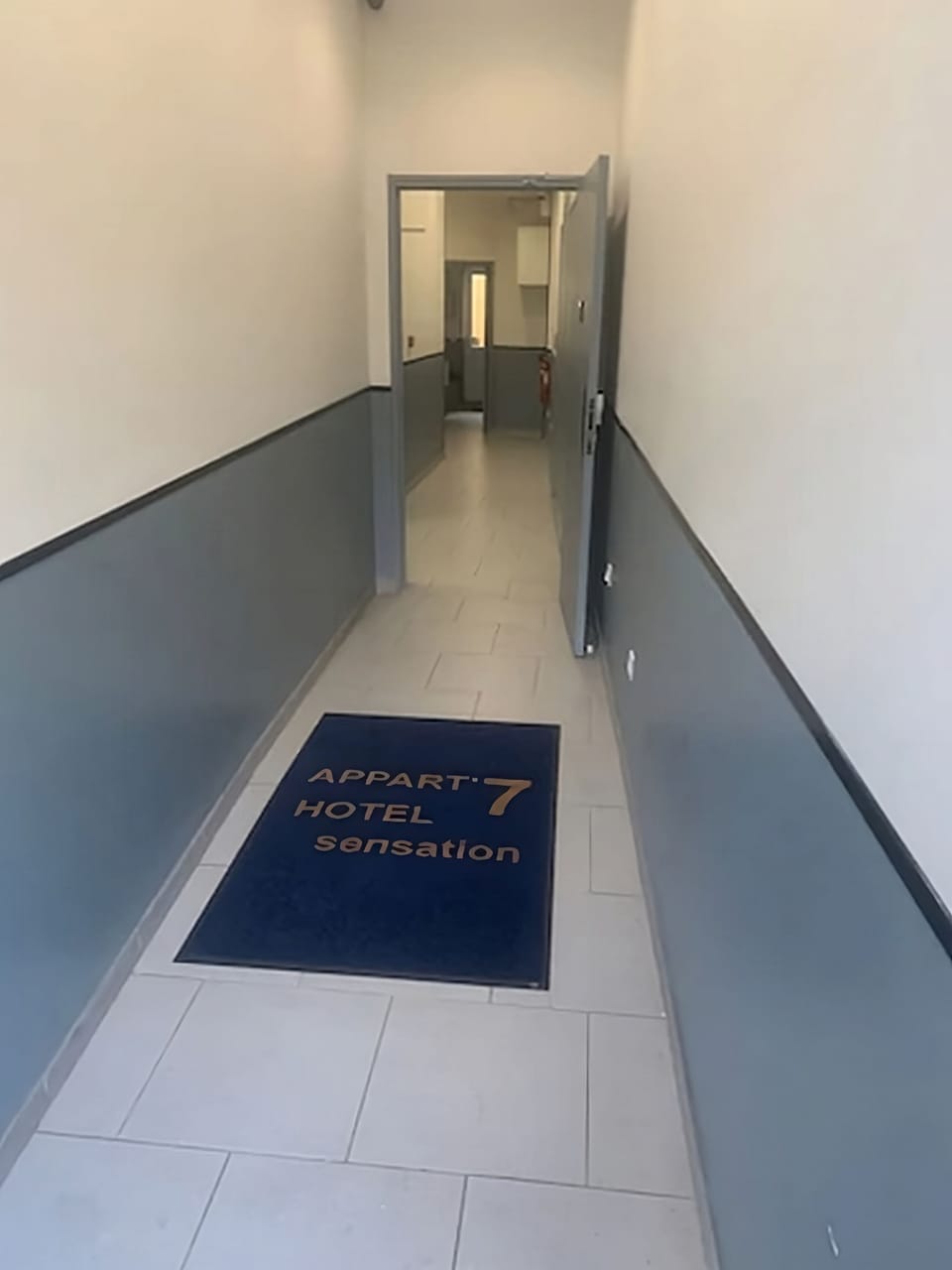 Interior entrance