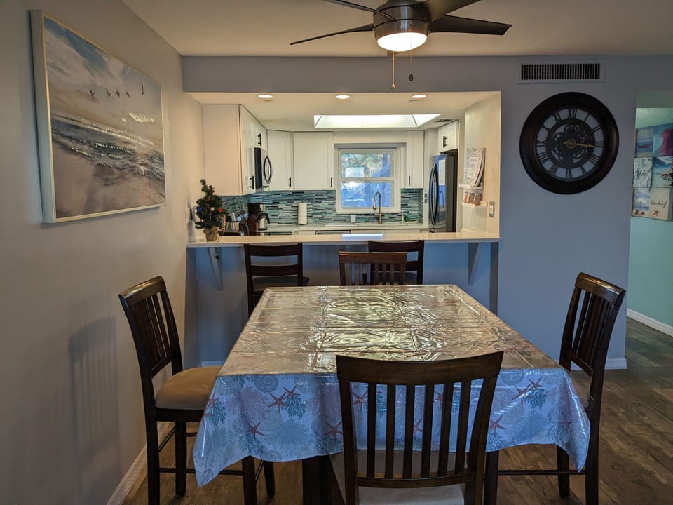 Dining Table and Counter Heigh Bar