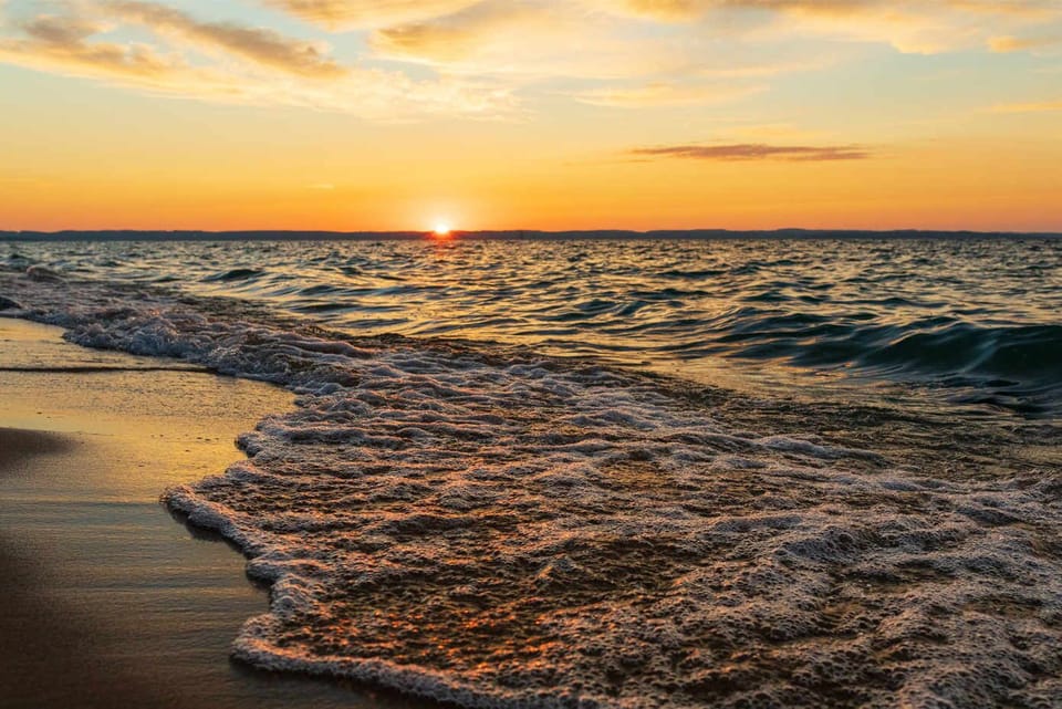 Breath Taking Bay Sunsets Only Steps Away