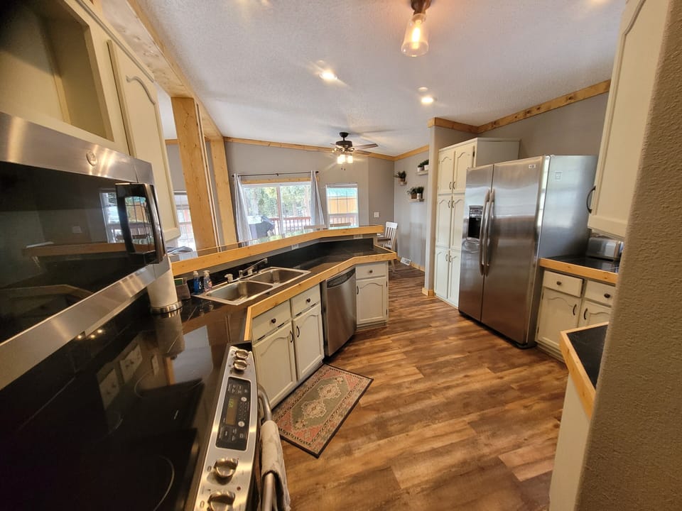Discover a well appointed Kitchen with ample counter space