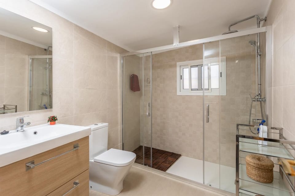 Family bathroom with shower