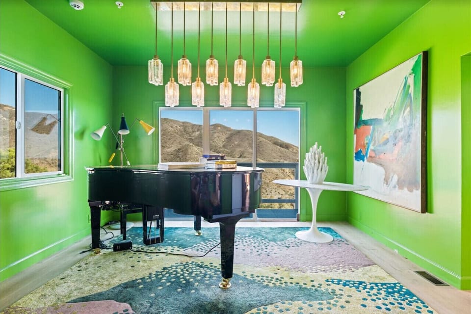 Piano room