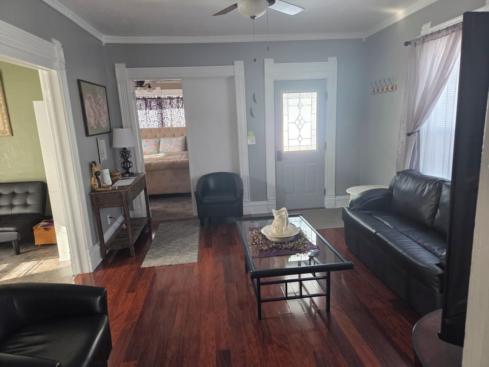View of the Living room from the Kitchen