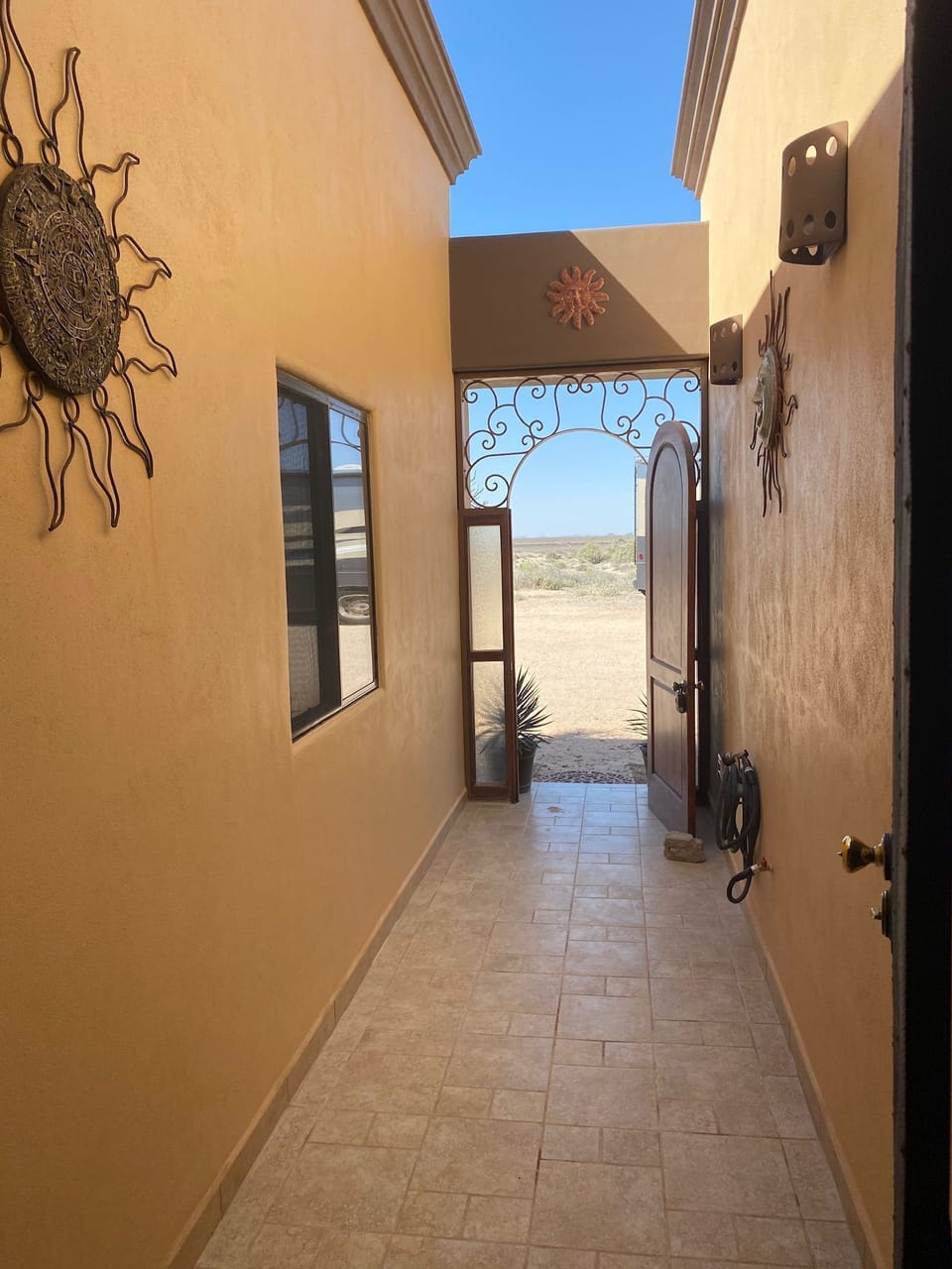 Secure entrance