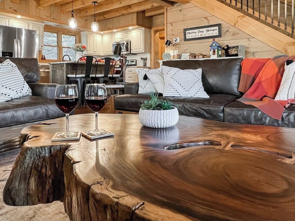 The Living Room is so inviting it may be hard to head for the kitchen...