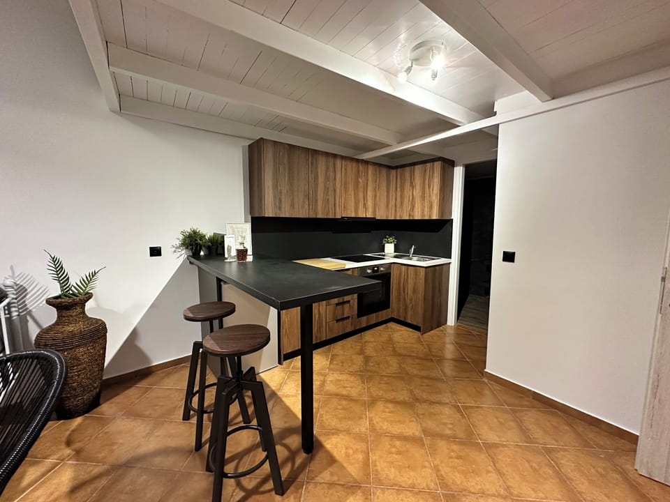 Apartment, 1 Bedroom, Balcony, City View | Private kitchen