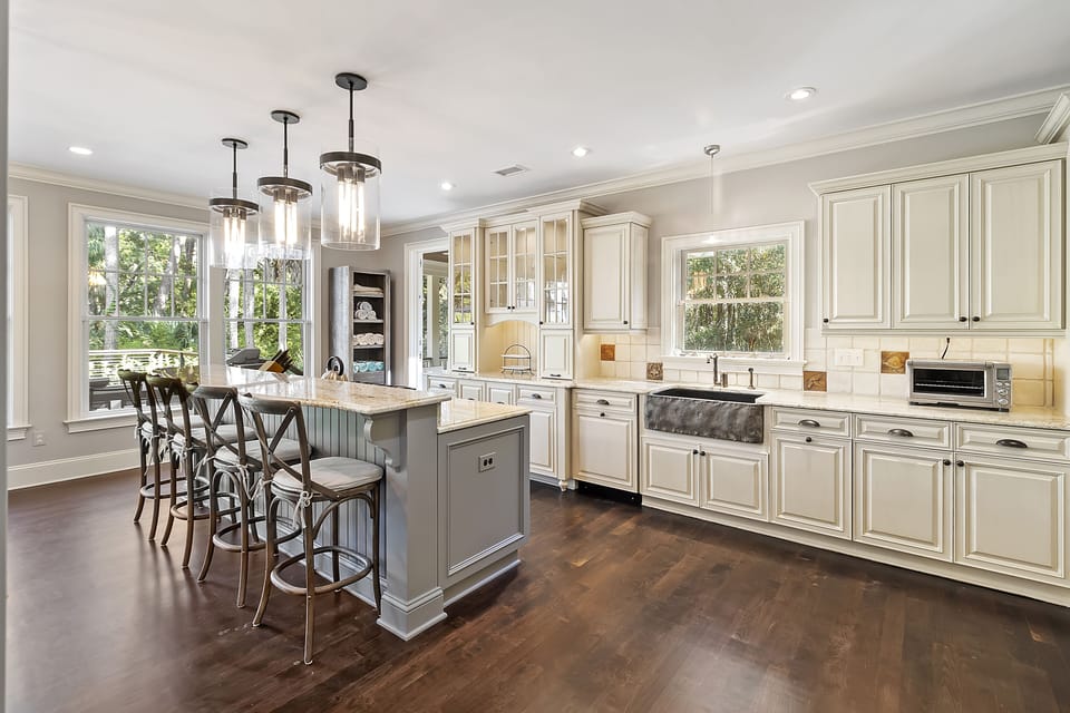 A kitchen fit for even the best chef of the family.