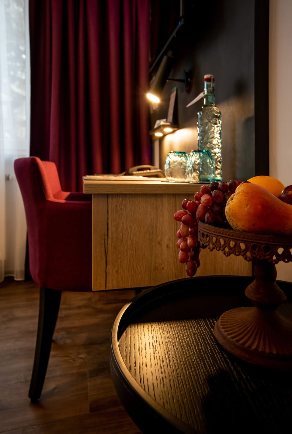 Deluxe Double Room | Living area | Flat-screen TV