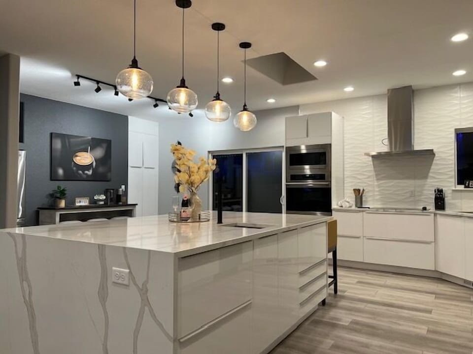 Plenty of counter space!
