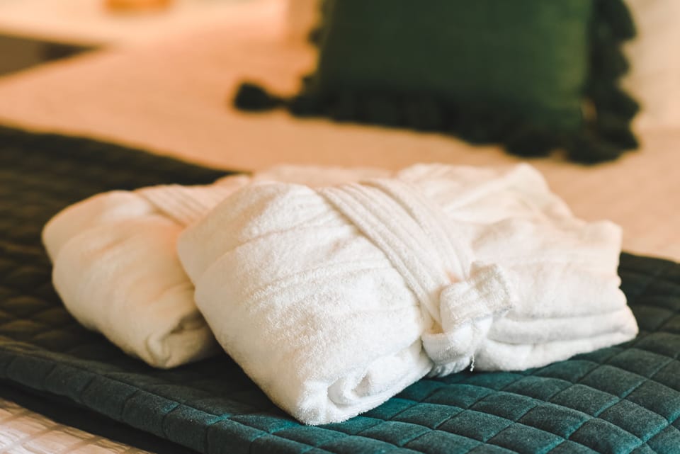 Fluffy spa style robes