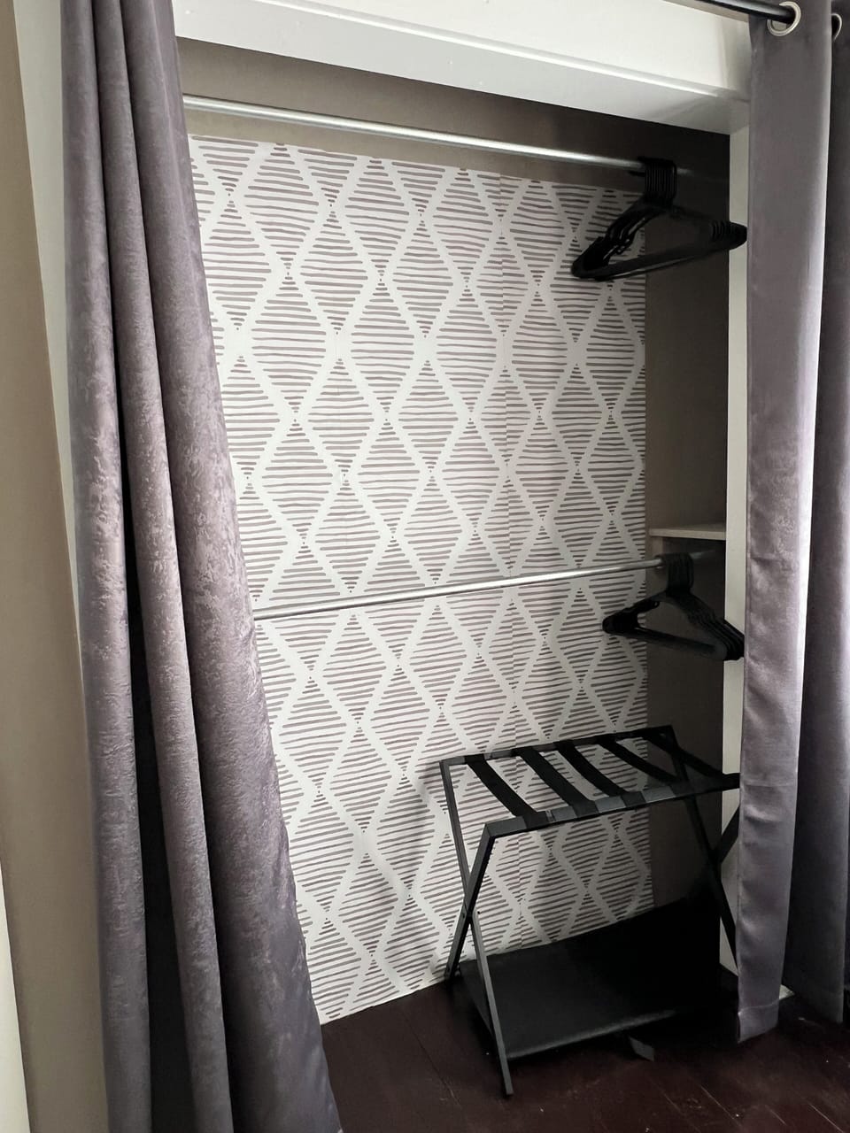 Grey bedroom