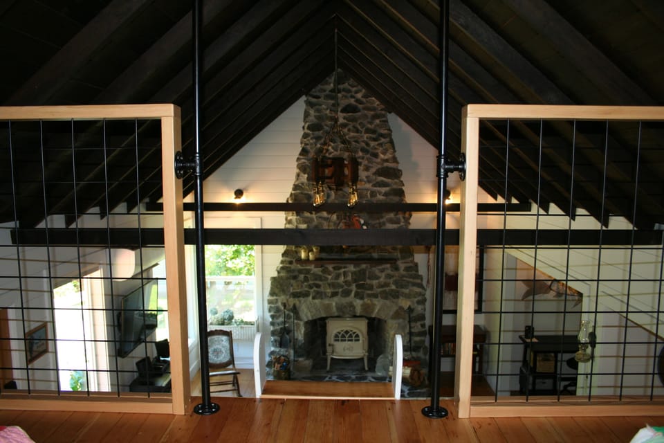 View from the loft.