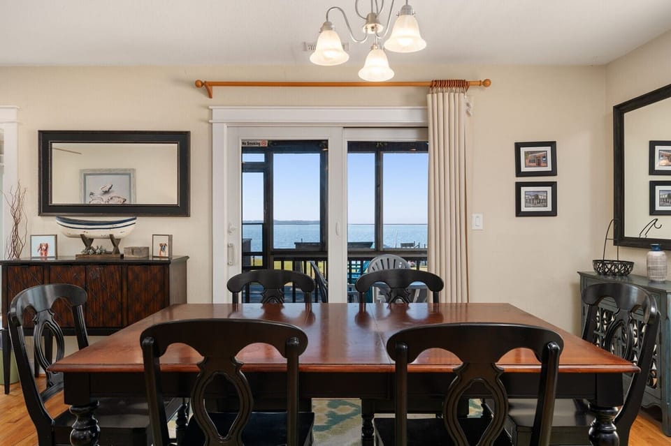 Dining Area with Water View