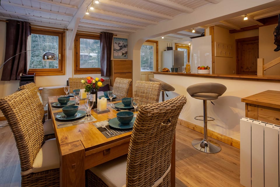 Open plan dining kitchen