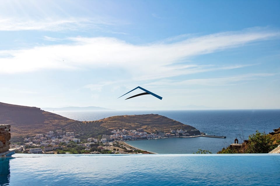 The sea view