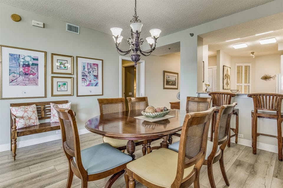Beach Colony Tower 15B Dining Area