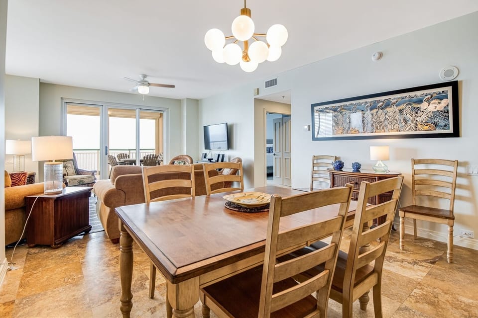 Beach Colony West PH2B Dining Room and Living Room