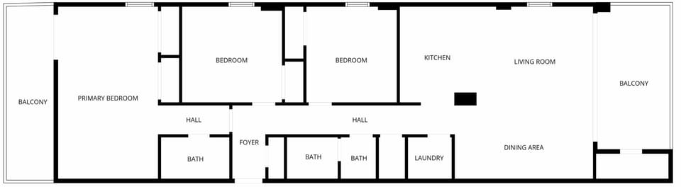 Ocean Breeze E601- Floor Plan