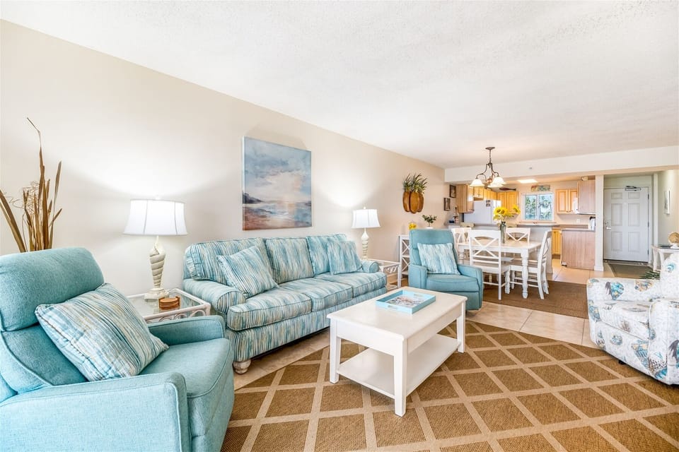 Sandy Key 233 Living Room and Dining Room
